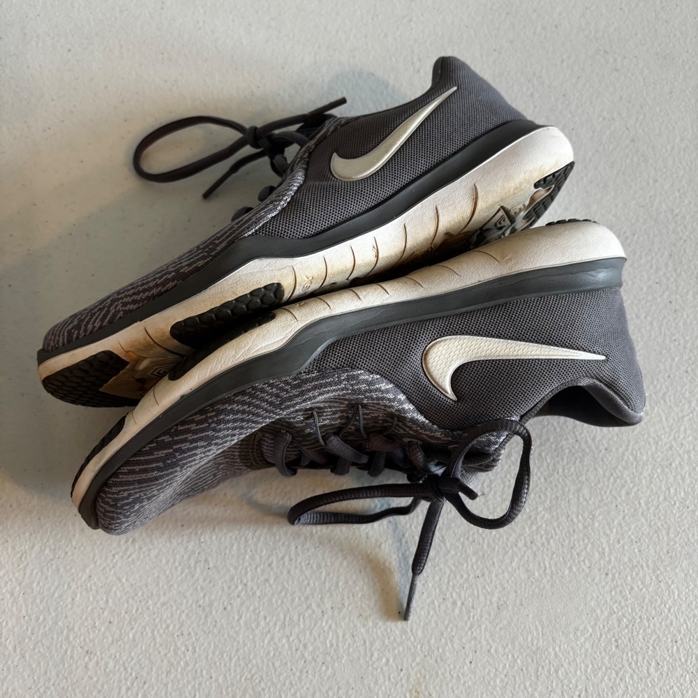 Nike Flex Supreme TR 6 Womens Training Shoes Grey White 909014-019 Size 7 - Picture 6 of 9